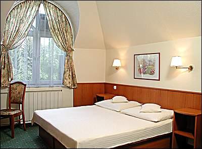 Hotel Korona Pension Budapest - Zweibettzimmer in der Pension in Budapest - Hotel Korona Pension Budapest - in der Gartenstadt von Buda in Budapest