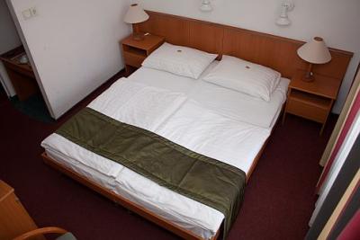 Hotel Griff Budapest - französisches Bett im gemütlichen Doppelzimmer - preiswertes Hotel in der Bartok Bela Straße - Hotel Griff Budapest*** - 3-Sterne Hotel in Budapest